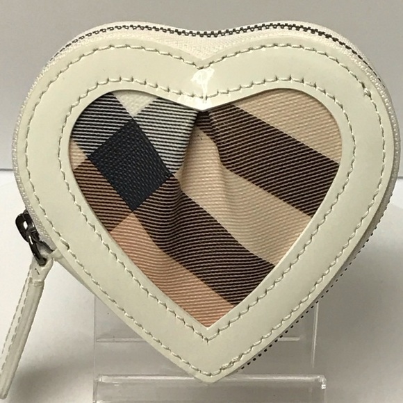 BURBERRY Heart Nova Check Coin Purse 😍❤️‍🔥 - Picture 8 of 17